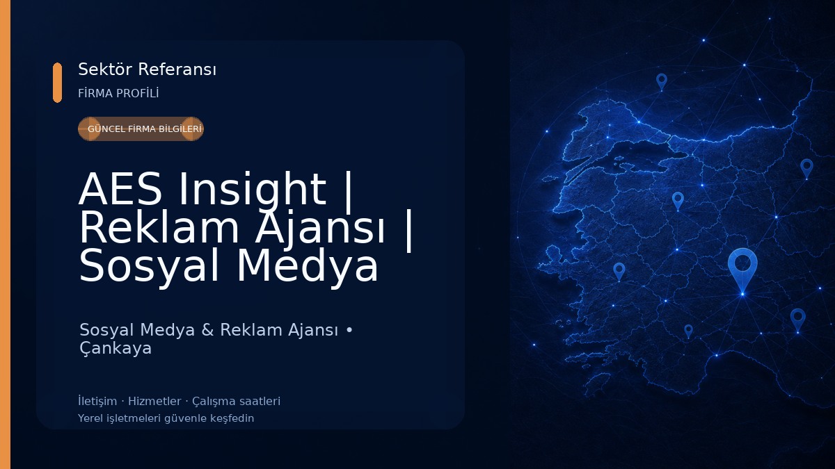AES Insight | Reklam Ajansı | Sosyal Medya Yönetimi 