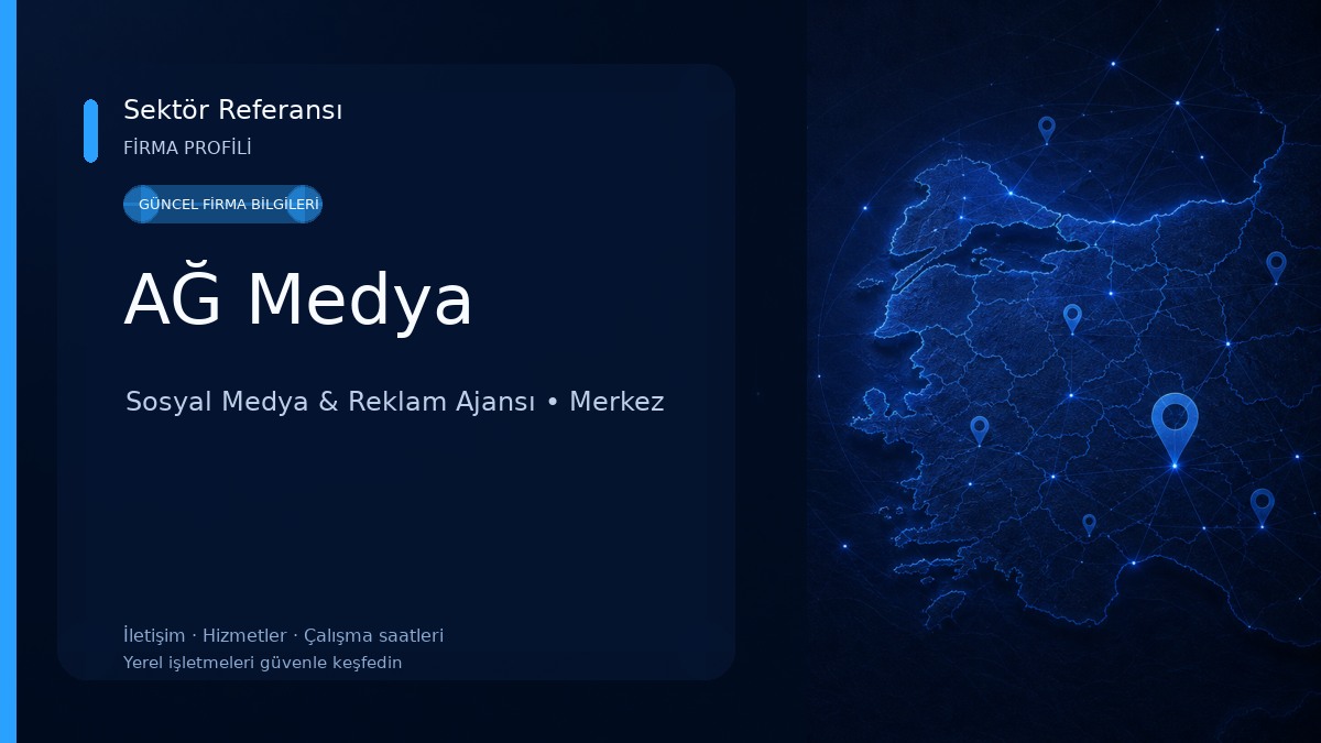 AĞ Medya Sosyal Medya & Reklam Ajansı