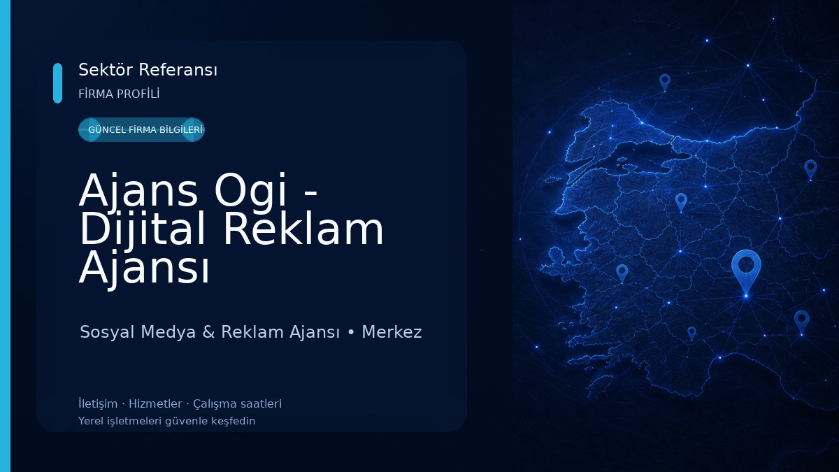 Ajans Ogi - Dijital Reklam Ajansı 