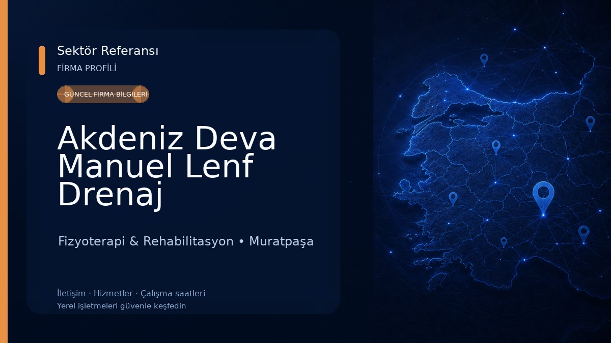 Akdeniz Deva Manuel Lenf Drenaj