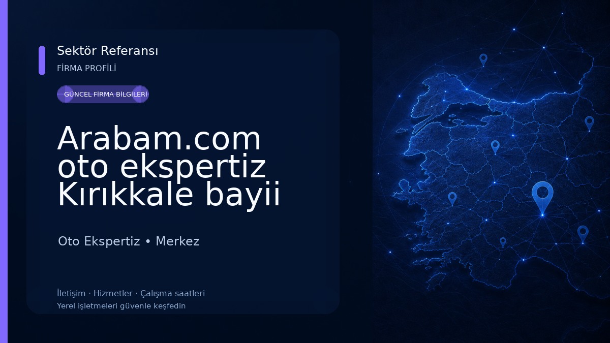 Arabam.com oto ekspertiz Kırıkkale bayii 