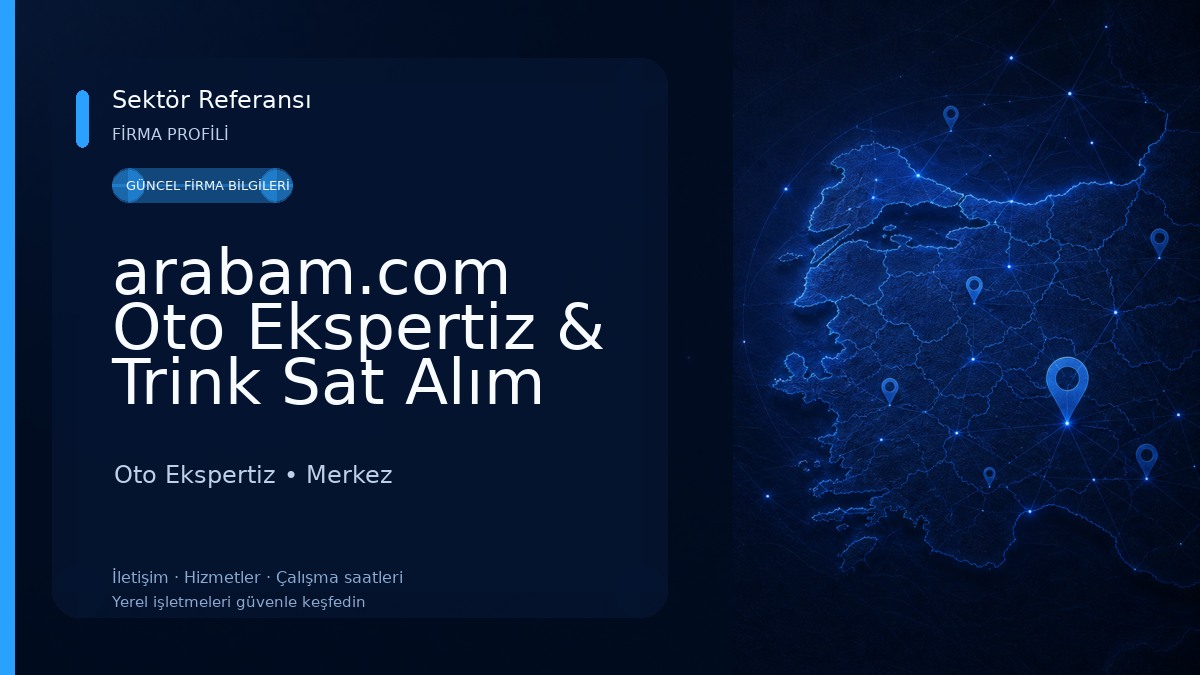 arabam.com Oto Ekspertiz & Trink Sat Alım Noktası Merkez/Aksaray