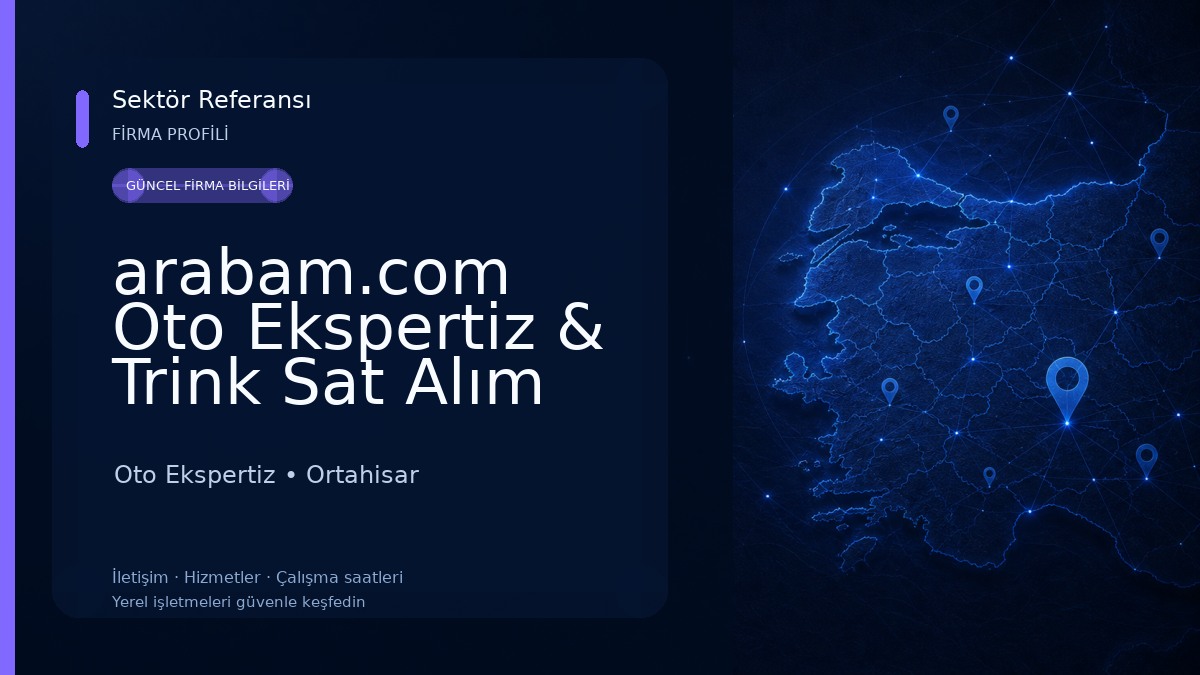 arabam.com Oto Ekspertiz & Trink Sat Alım Noktası Ortahisar/Trabzon Oto Ekspertiz