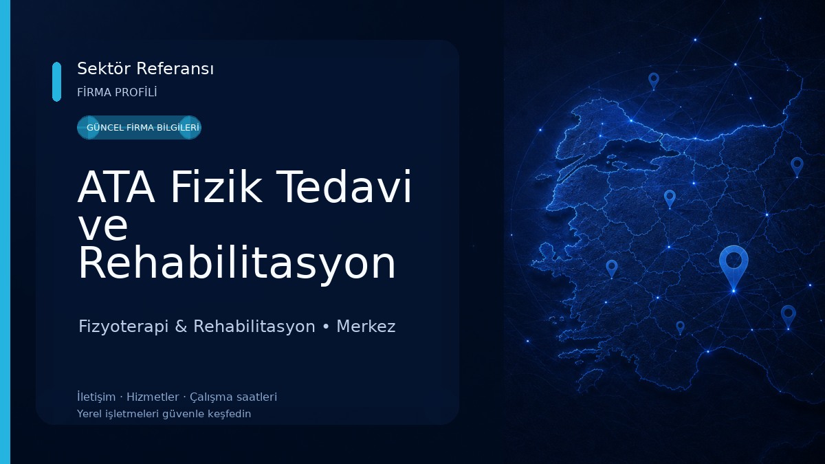 ATA Fizik Tedavi ve Rehabilitasyon Merkezi Fizyoterapi & Rehabilitasyon