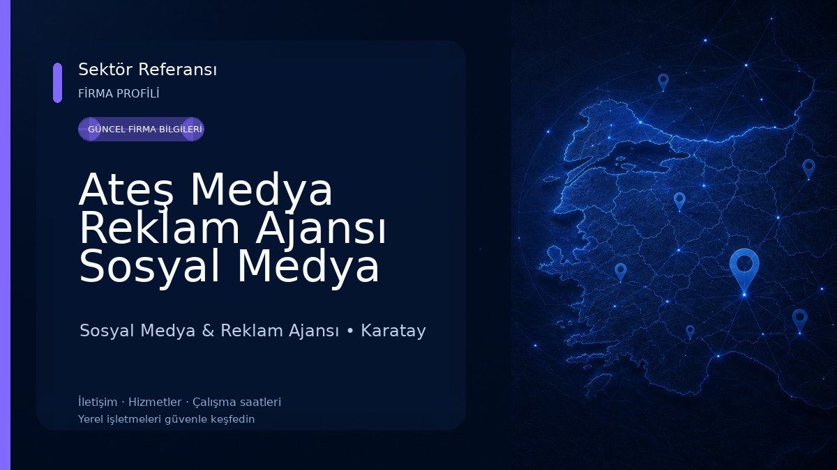 Ateş Medya Reklam Ajansı Sosyal Medya Yazılım Danışmanlık Hizmetleri Sosyal Medya & Reklam Ajansı