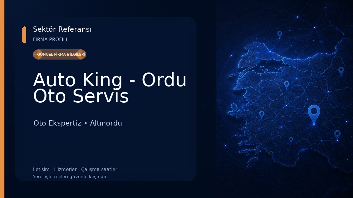 Auto King - Ordu Oto Servis Oto Ekspertiz