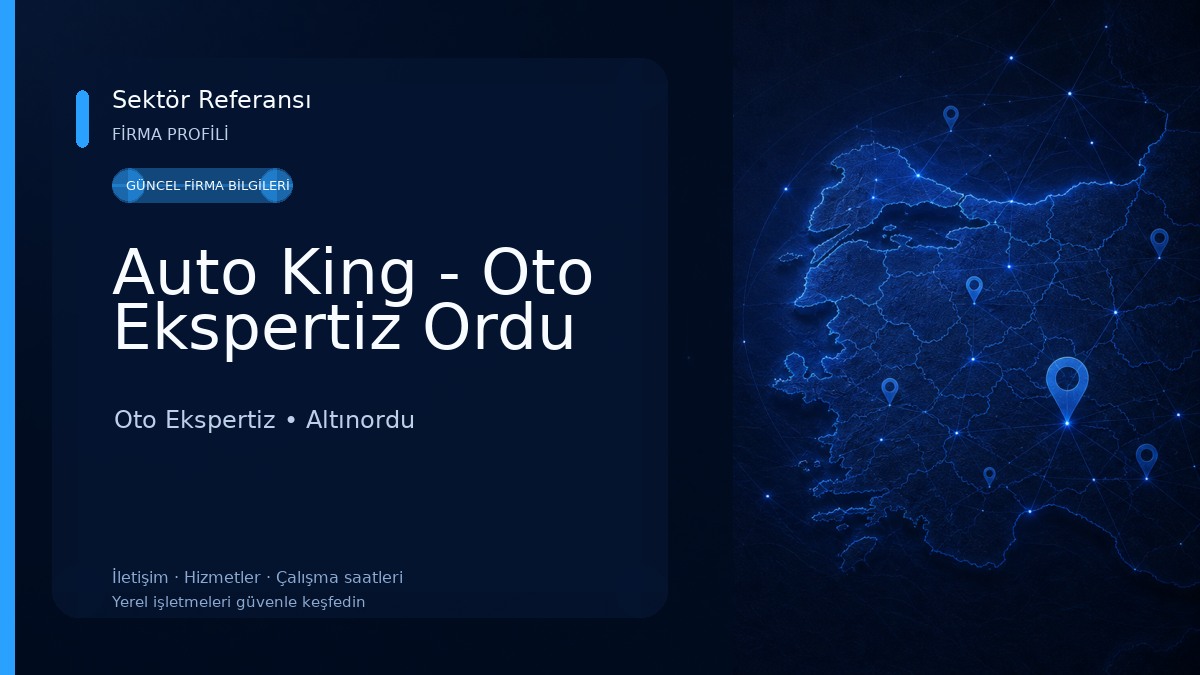 Auto King - Oto Ekspertiz Ordu Oto Ekspertiz