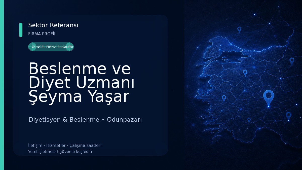 Beslenme ve Diyet Uzmanı Şeyma Yaşar Diyetisyen & Beslenme