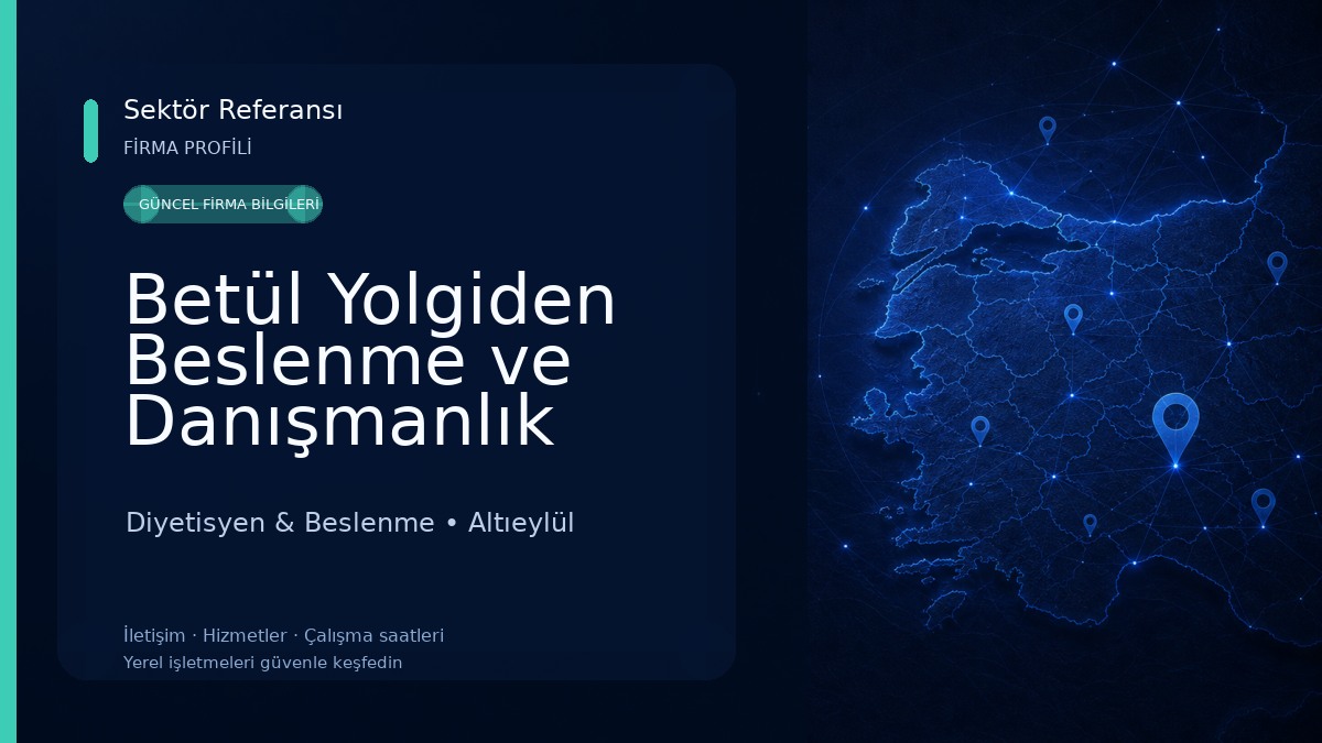 Betül Yolgiden Beslenme ve Danışmanlık Diyetisyen & Beslenme
