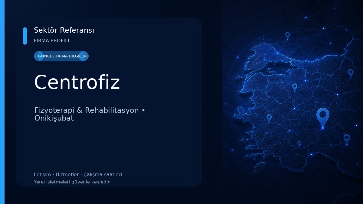 Centrofiz Fizyoterapi & Rehabilitasyon