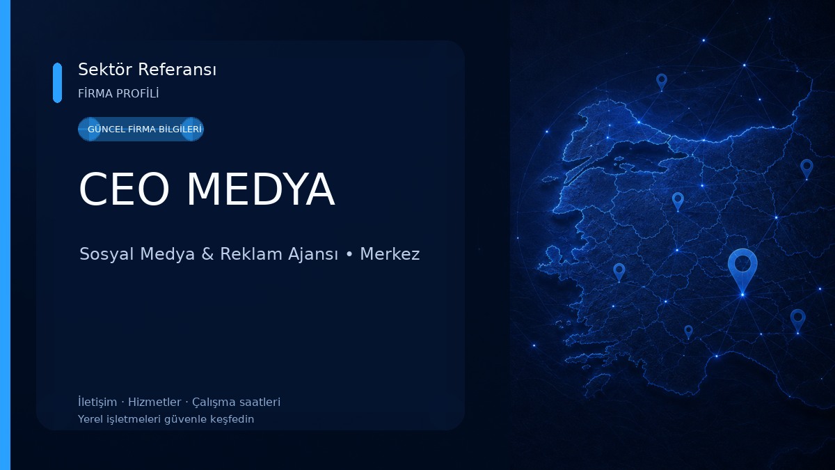 CEO MEDYA Sosyal Medya & Reklam Ajansı