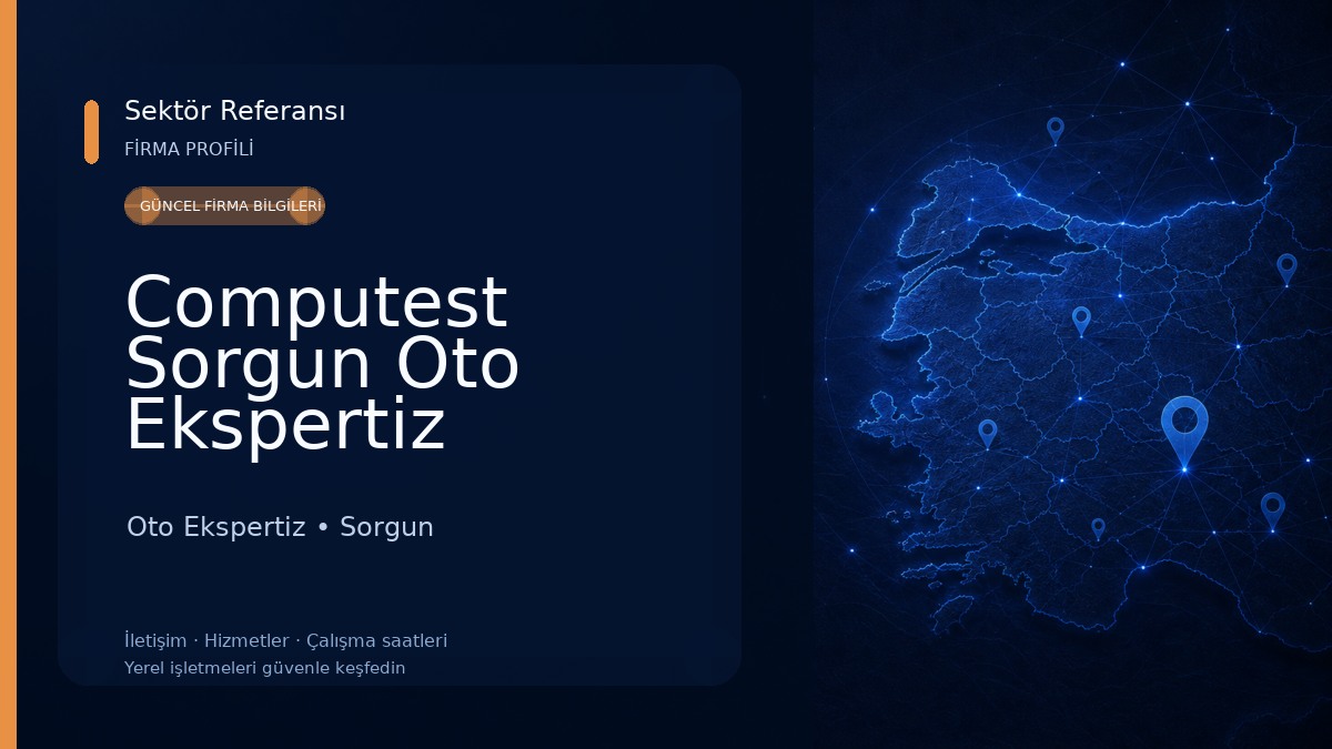 Computest Sorgun Oto Ekspertiz Merkezi 