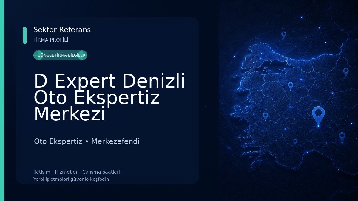 D Expert Denizli Oto Ekspertiz Merkezi Oto Ekspertiz