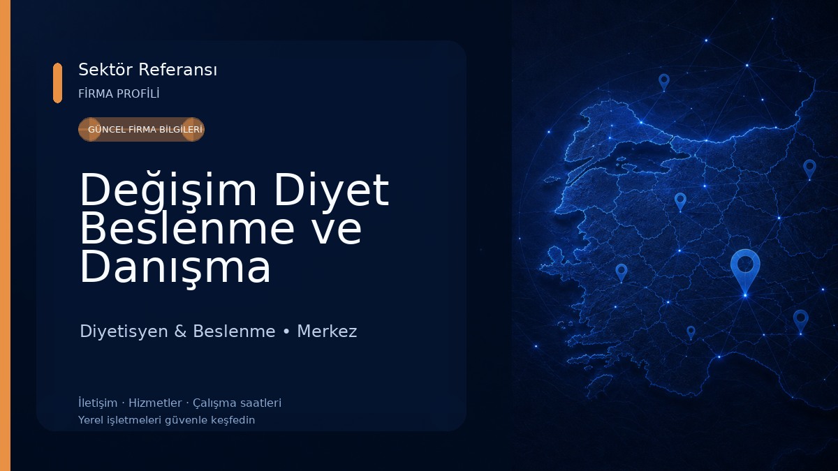 Değişim Diyet Beslenme ve Danışma Merkezi - DİYETİSYEN SÜHEYLA SUBAŞI UÇAR Diyetisyen & Beslenme
