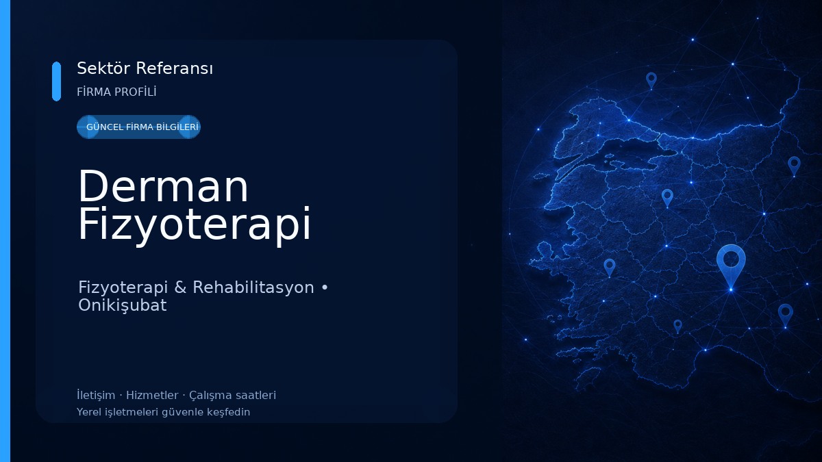Derman Fizyoterapi Fizyoterapi & Rehabilitasyon