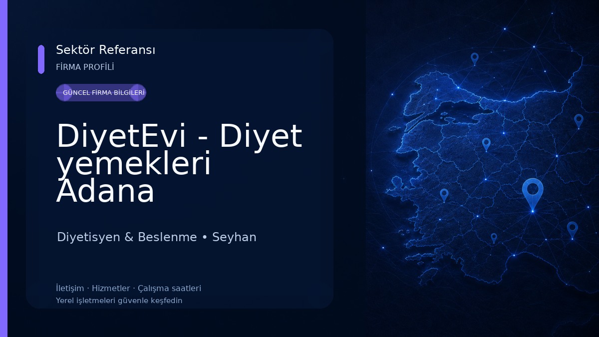 DiyetEvi - Diyet yemekleri Adana