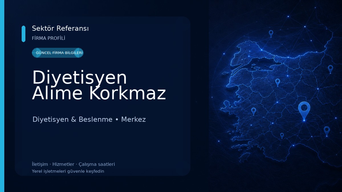 Diyetisyen Alime Korkmaz