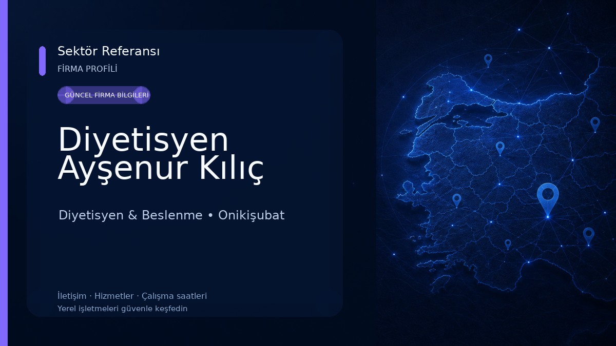 Diyetisyen Ayşenur Kılıç Diyetisyen & Beslenme