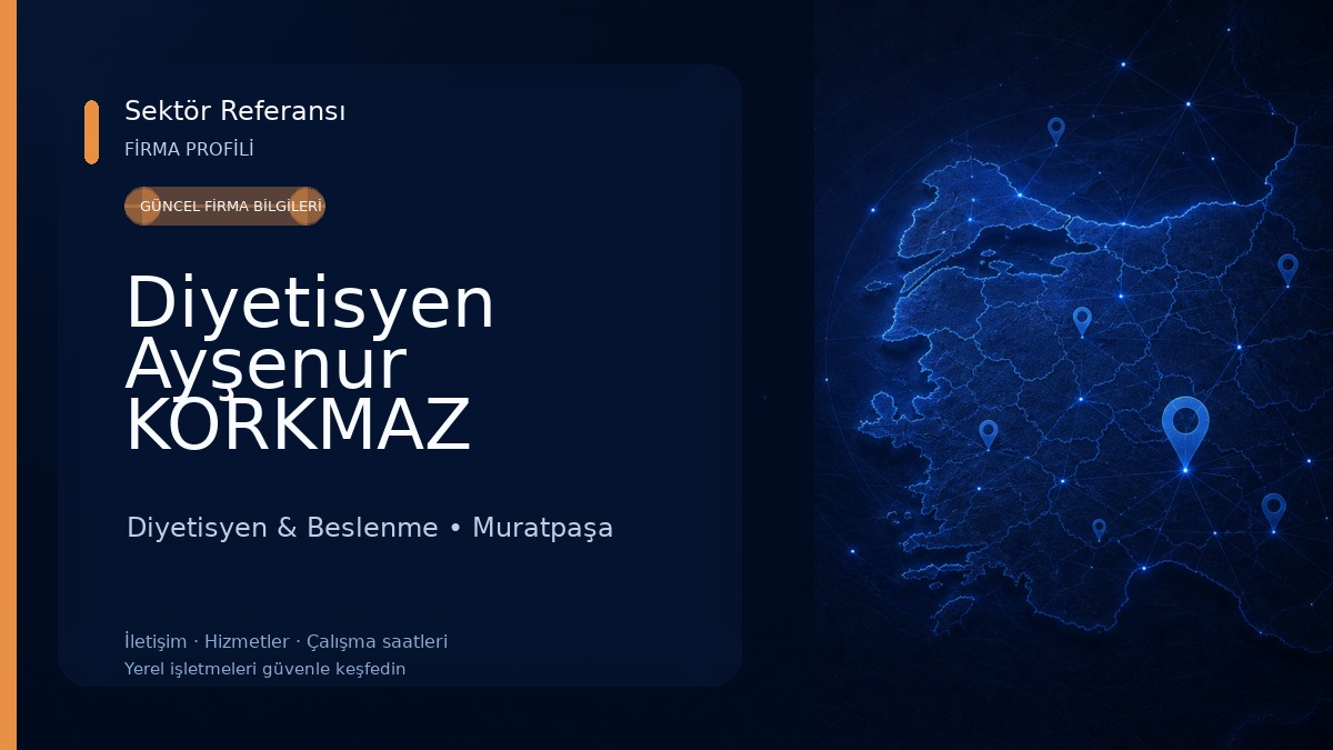 Diyetisyen Ayşenur KORKMAZ Diyetisyen & Beslenme