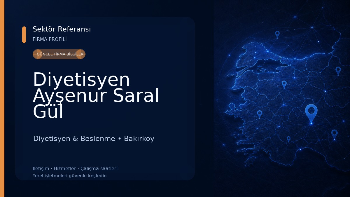 Diyetisyen Ayşenur Saral Gül Diyetisyen & Beslenme