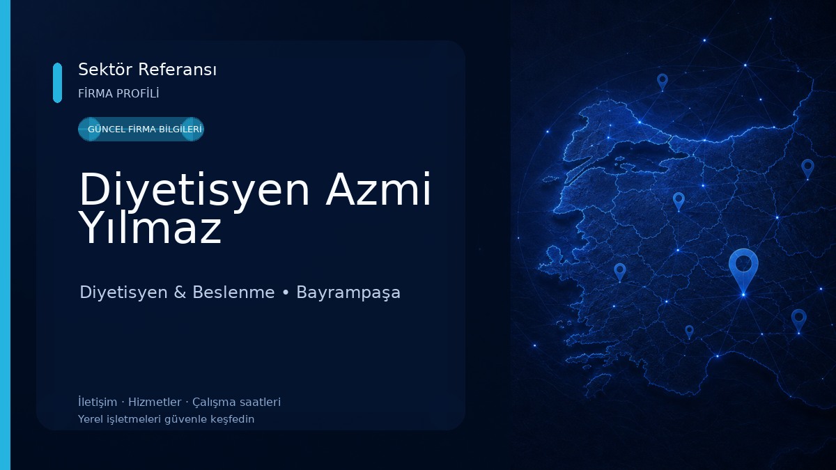 Diyetisyen Azmi Yılmaz Diyetisyen & Beslenme