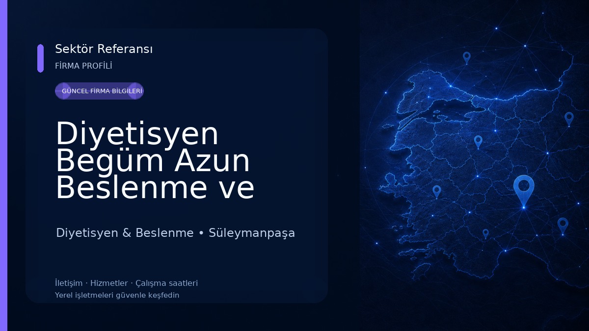 Diyetisyen Begüm Azun Beslenme ve Diyet Merkezi Diyetisyen & Beslenme