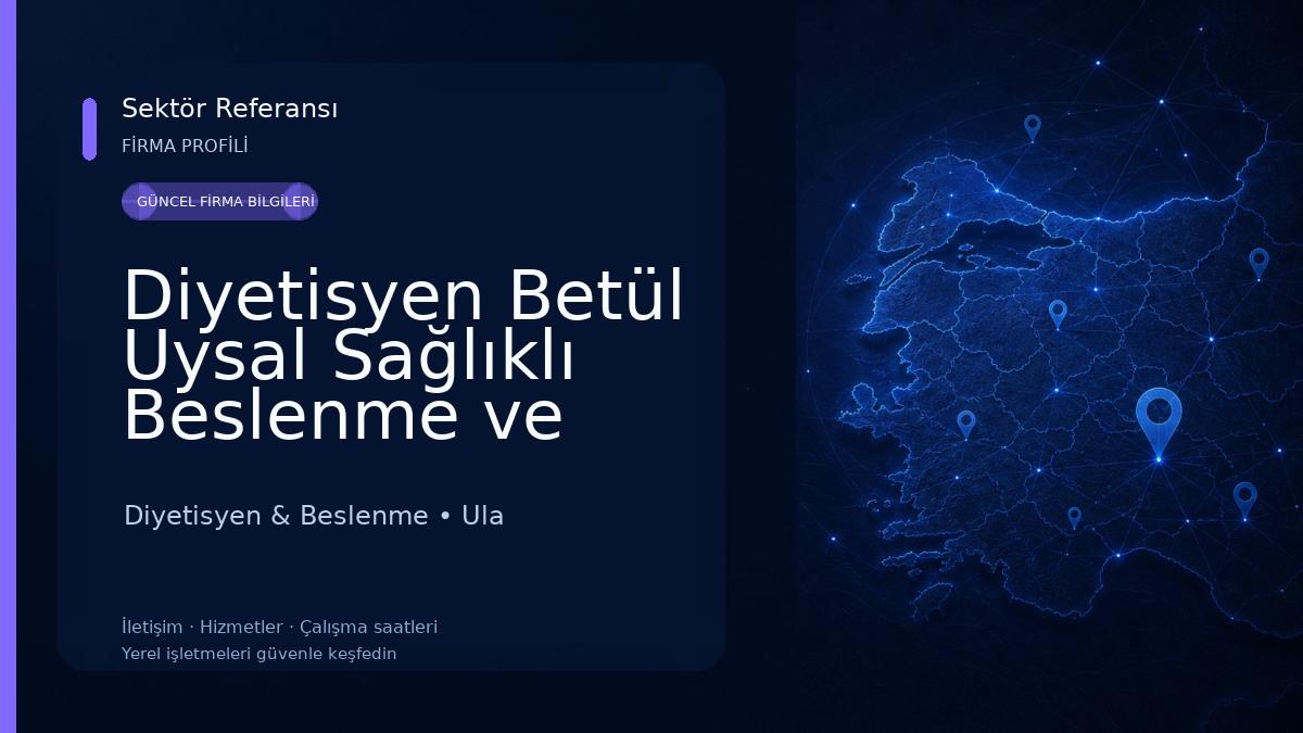 Diyetisyen Betül Uysal Sağlıklı Beslenme ve Diyet Merkezi