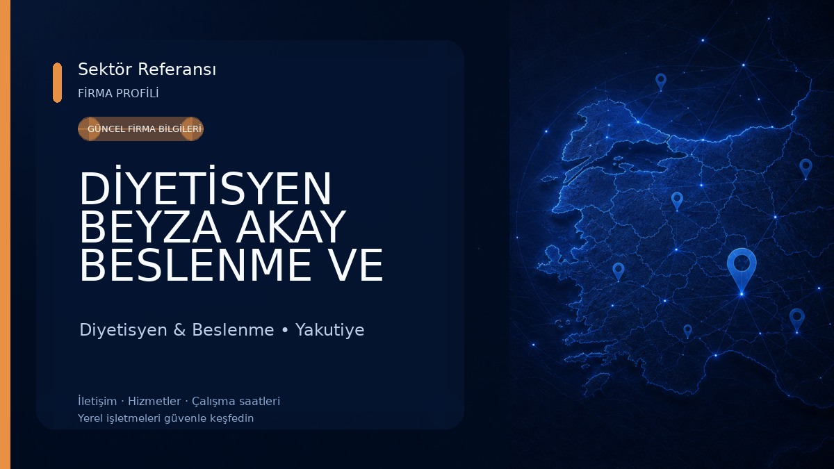 DİYETİSYEN BEYZA AKAY BESLENME VE DİYET DANIŞMANLIĞI Diyetisyen & Beslenme