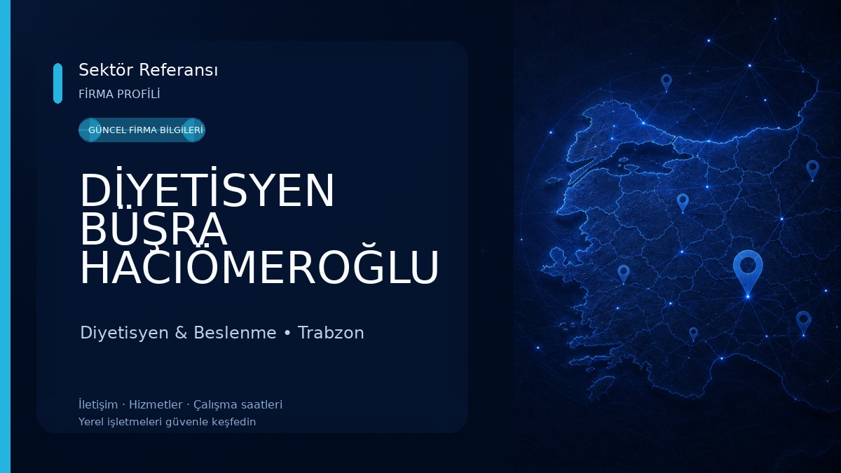 DİYETİSYEN BÜŞRA HACIÖMEROĞLU Diyetisyen & Beslenme