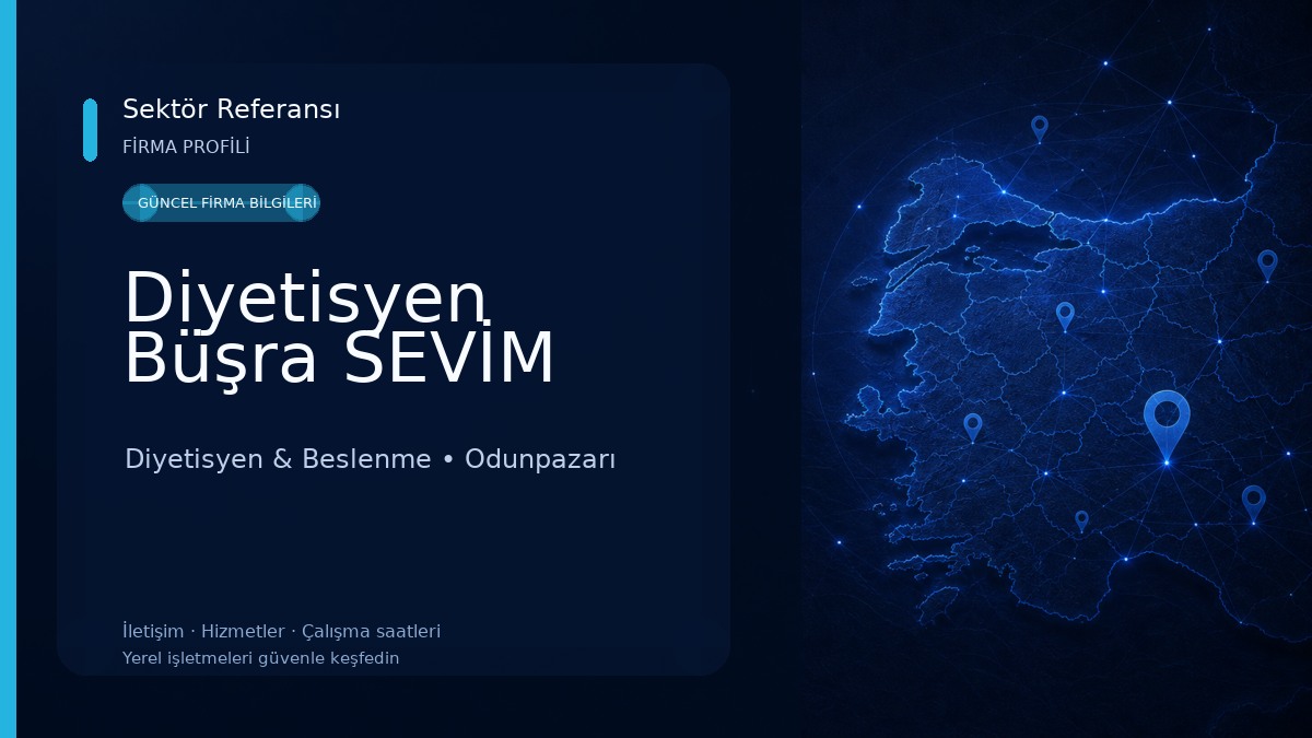Diyetisyen Büşra SEVİM Diyetisyen & Beslenme