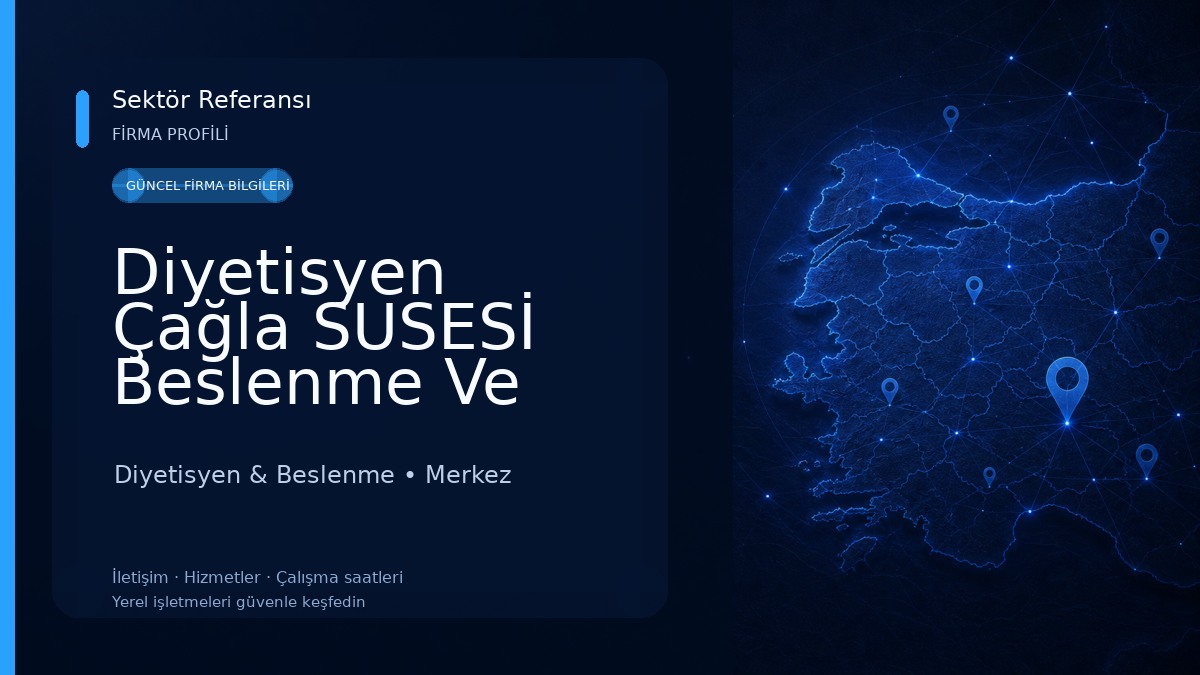 Diyetisyen Çağla SUSESİ Beslenme Ve Diyet Danışmanlık Merkezi