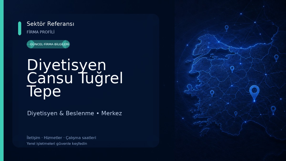 Diyetisyen Cansu Tuğrel Tepe Diyetisyen & Beslenme