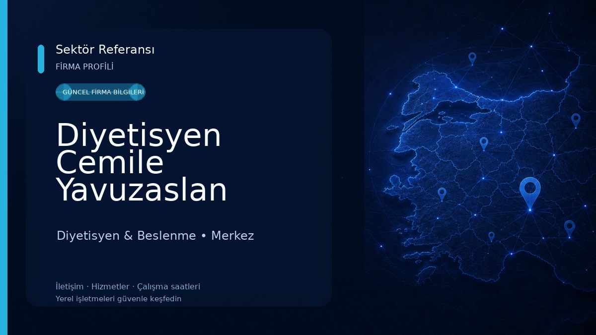 Diyetisyen Cemile Yavuzaslan 