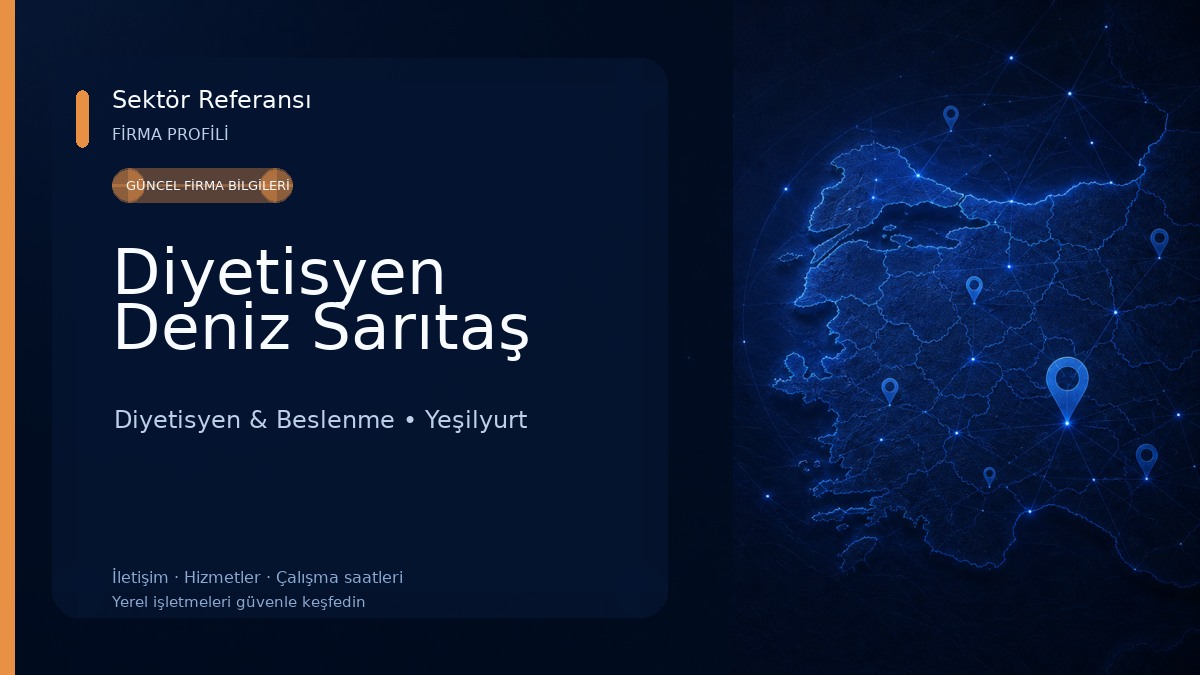 Diyetisyen Deniz Sarıtaş Diyetisyen & Beslenme