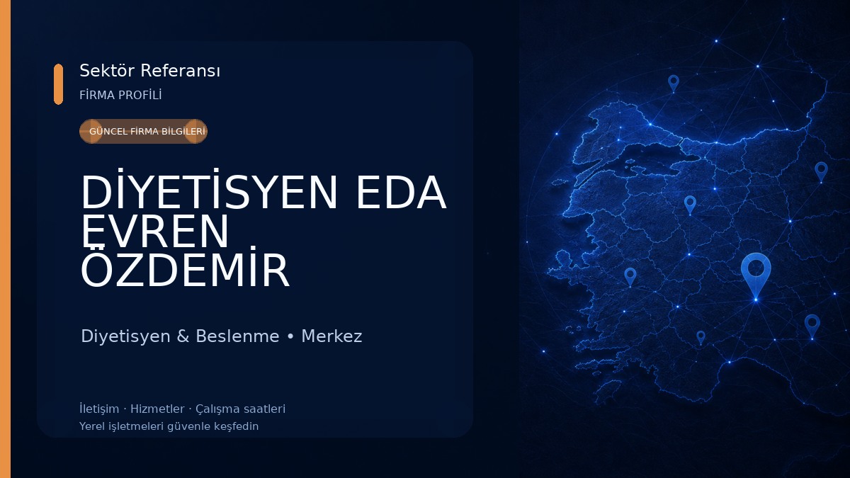 DİYETİSYEN EDA EVREN ÖZDEMİR 
