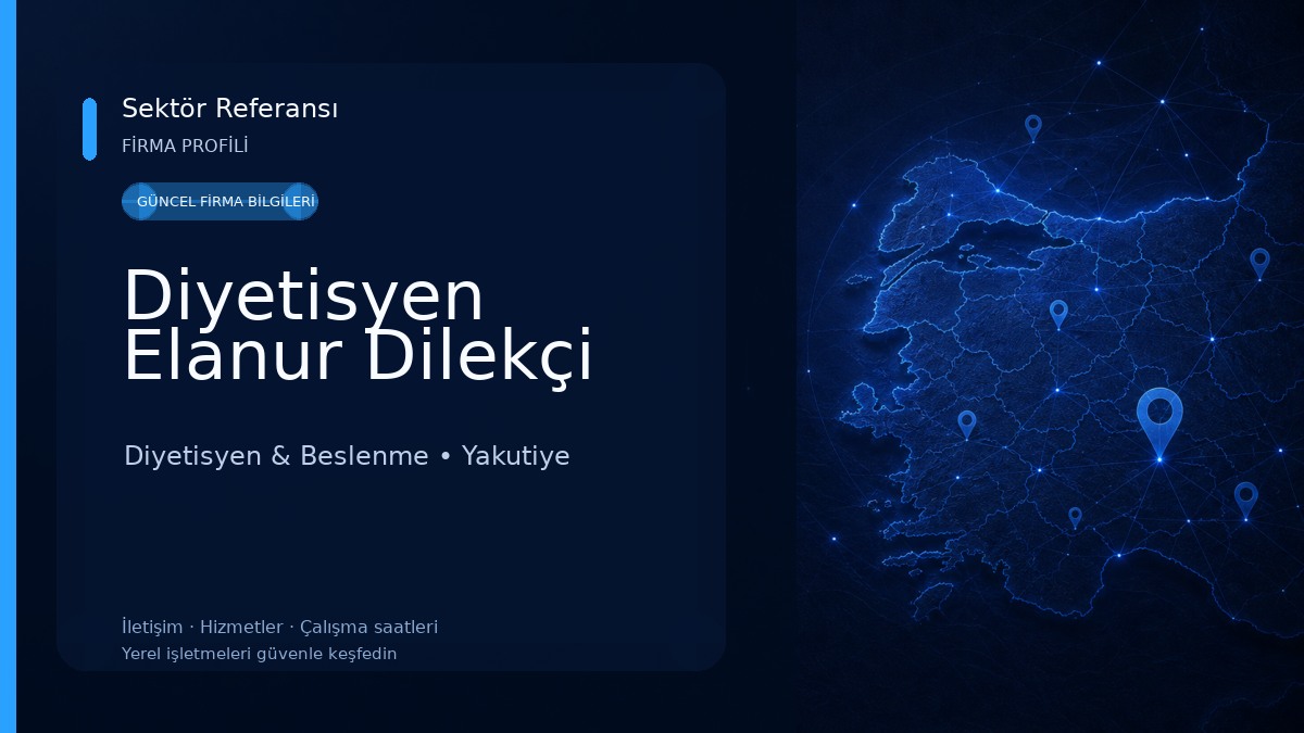 Diyetisyen Elanur Dilekçi Diyetisyen & Beslenme