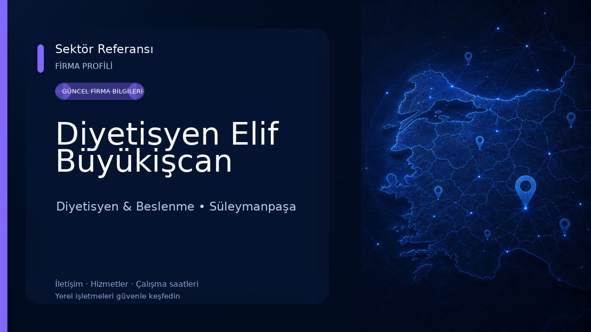 Diyetisyen Elif Büyükişcan