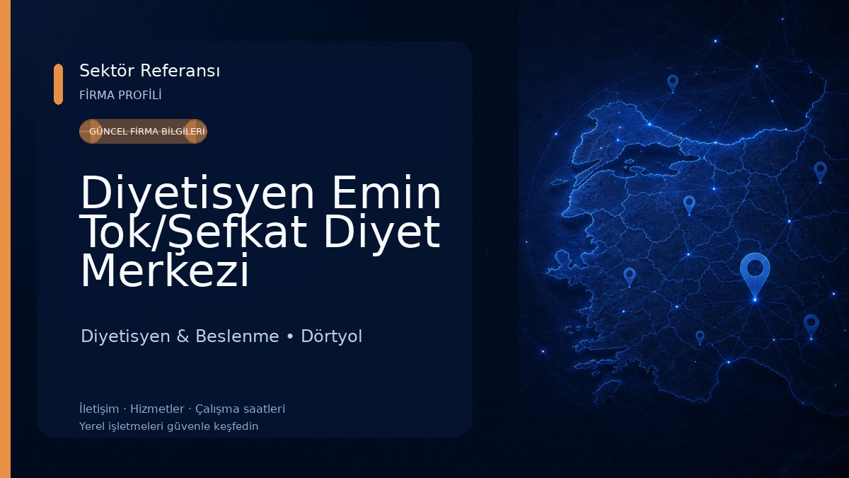Diyetisyen Emin Tok/Şefkat Diyet Merkezi Diyetisyen & Beslenme