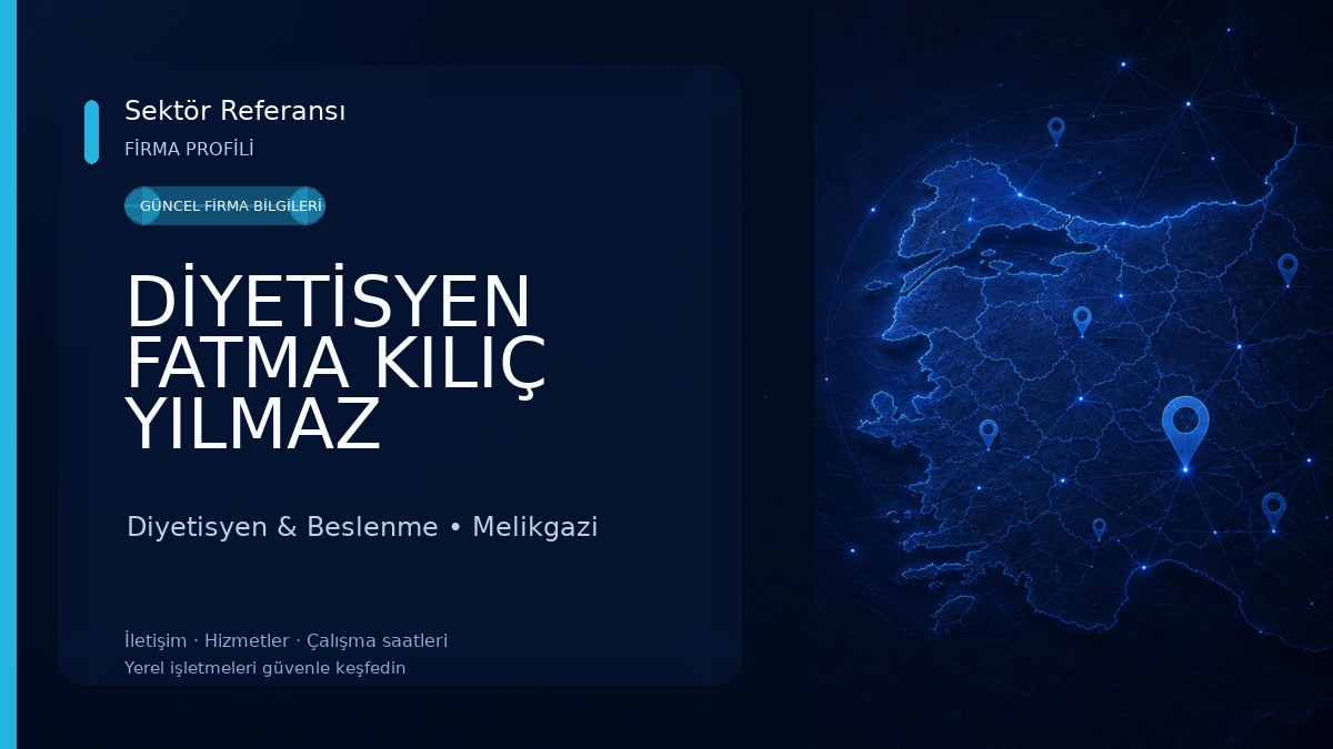DİYETİSYEN FATMA KILIÇ YILMAZ SAĞLIKLI YAŞAM VE DİYET MERKEZİ - ANDULASYON TERAPİ UZMANI - KAYSERİ DİYETİSYEN