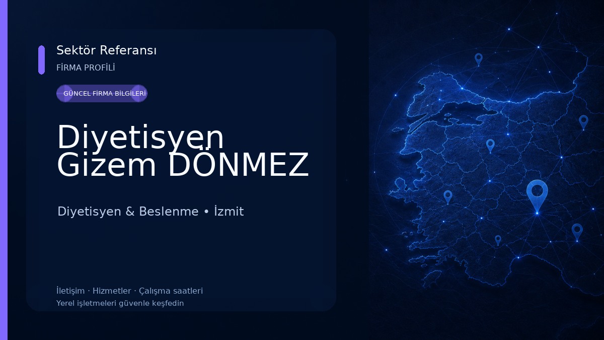 Diyetisyen Gizem DÖNMEZ