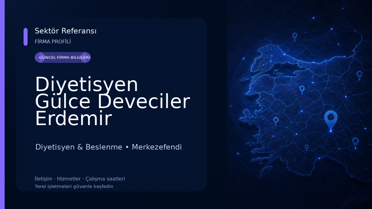 Diyetisyen Gülce Deveciler Erdemir Diyetisyen & Beslenme