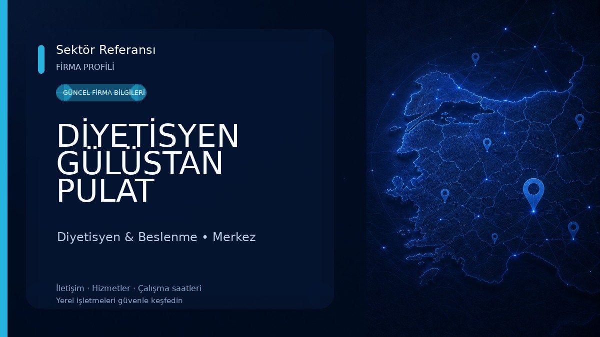 DİYETİSYEN GÜLÜSTAN PULAT Diyetisyen & Beslenme