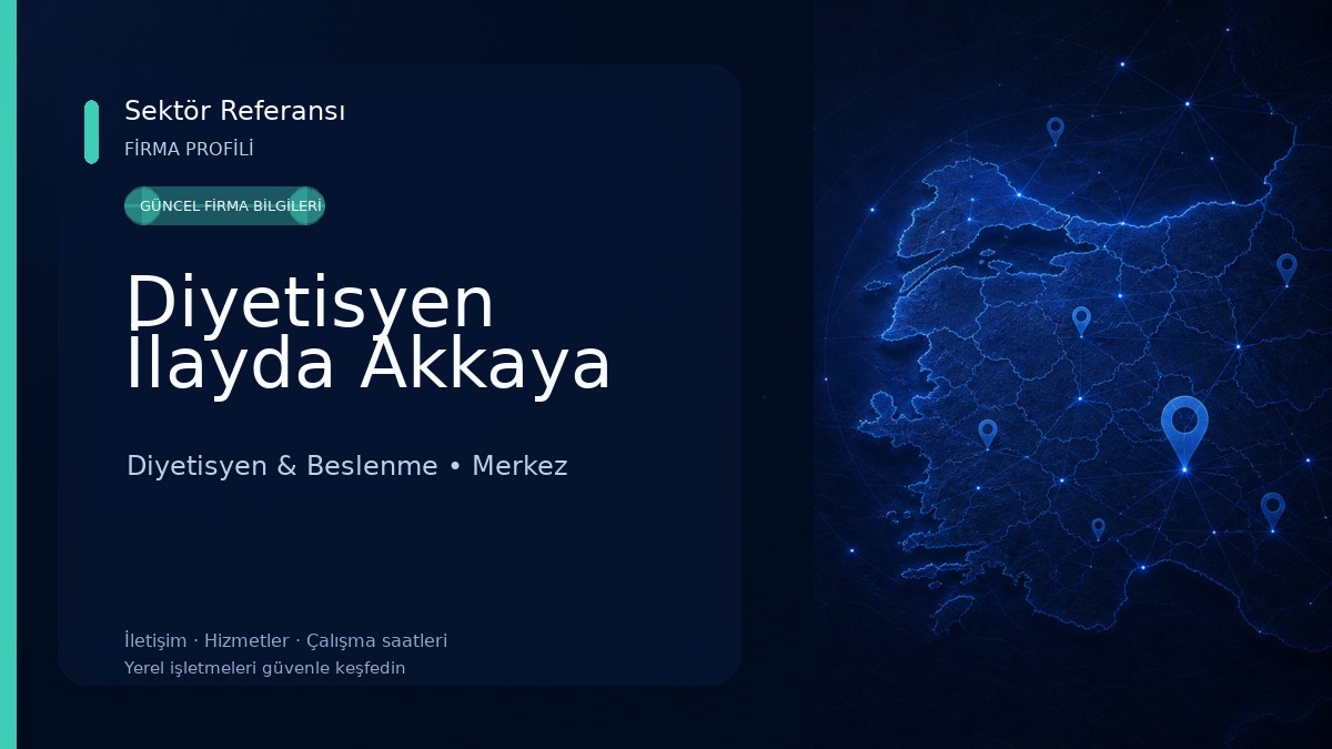 Diyetisyen İlayda Akkaya Diyetisyen & Beslenme