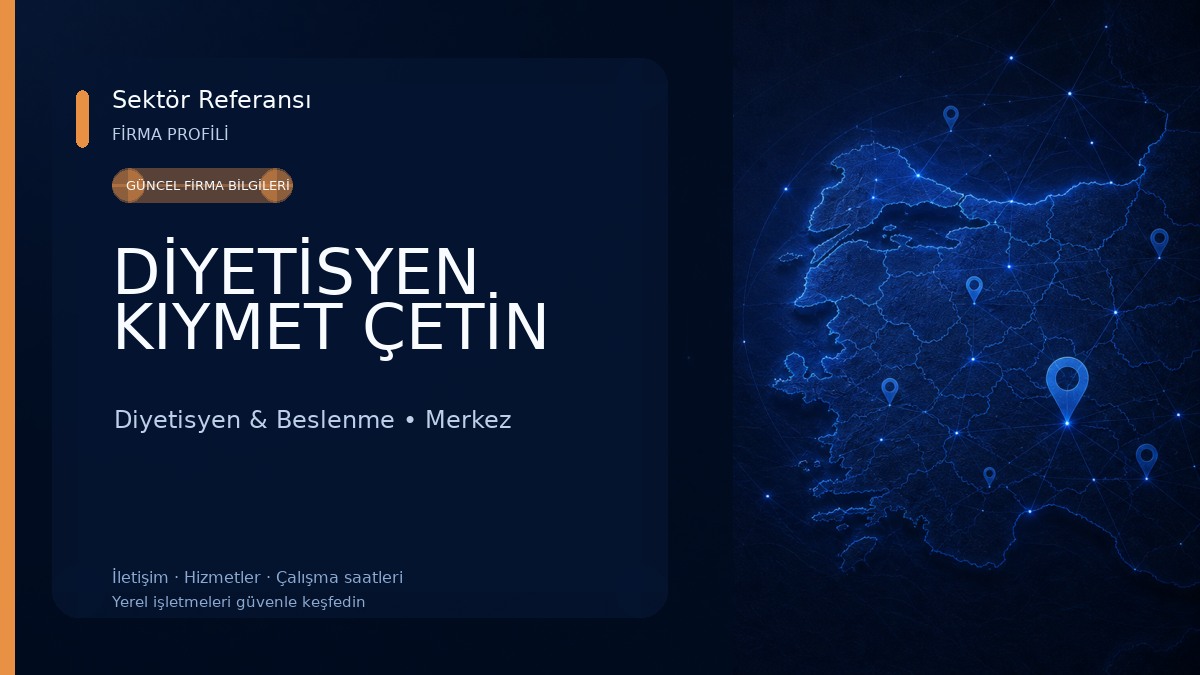 DİYETİSYEN KIYMET ÇETİN 