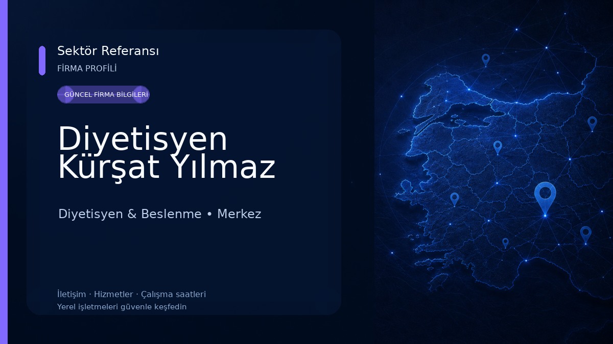 Diyetisyen Kürşat Yılmaz Diyetisyen & Beslenme