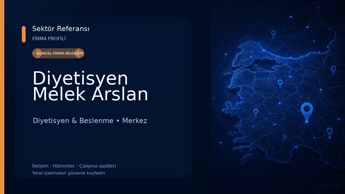 Diyetisyen Melek Arslan 