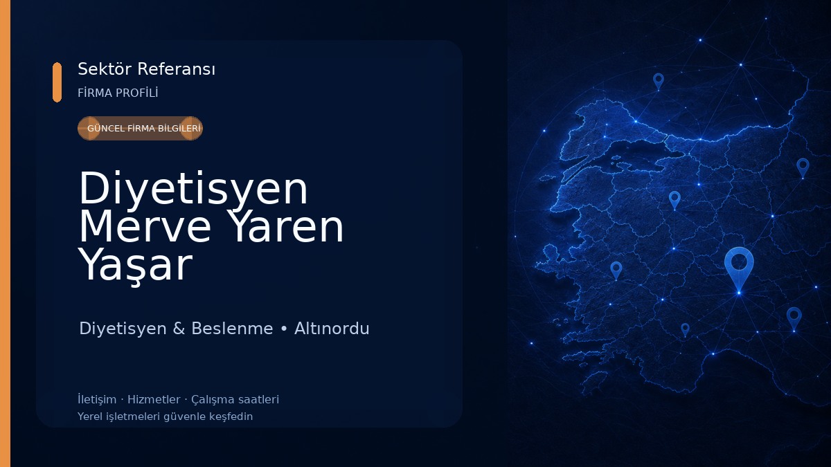 Diyetisyen Merve Yaren Yaşar Diyetisyen & Beslenme
