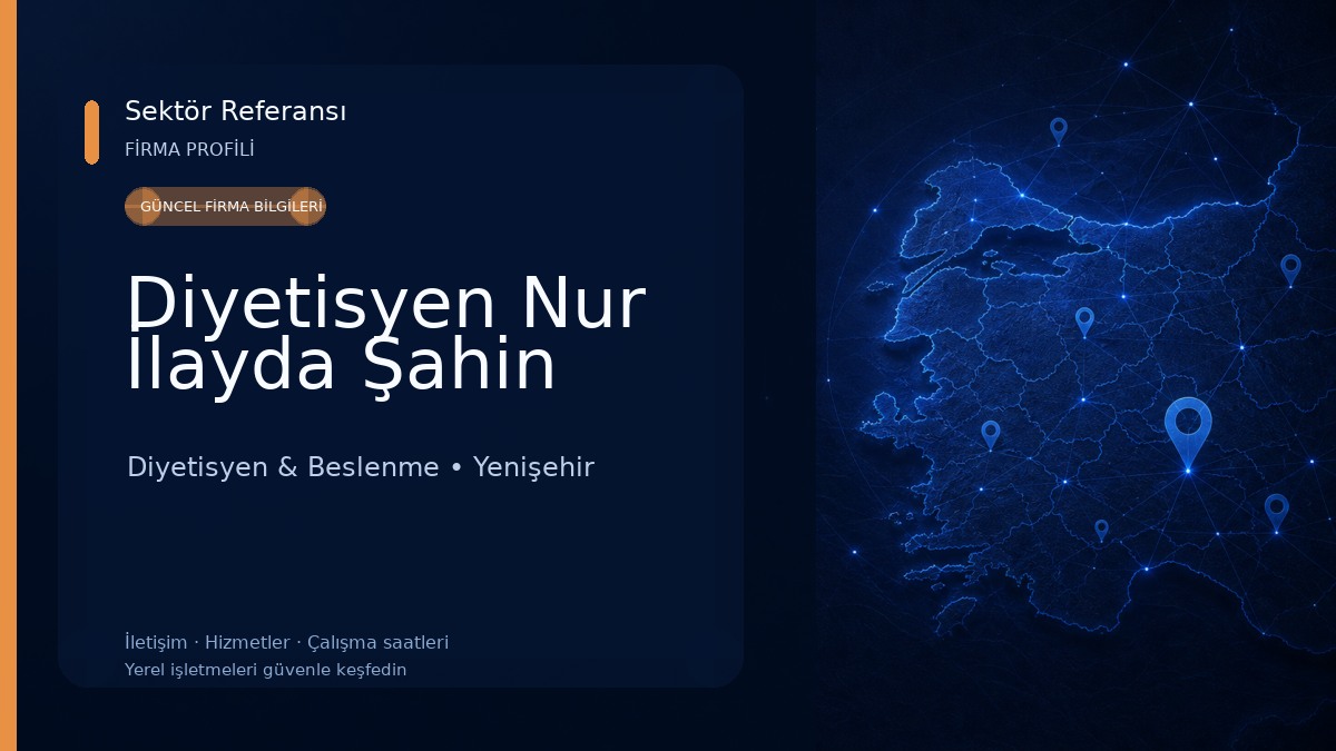 Diyetisyen Nur İlayda Şahin Diyetisyen & Beslenme