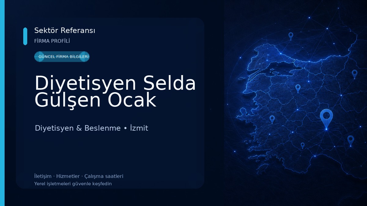 Diyetisyen Selda Gülşen Ocak Diyetisyen & Beslenme