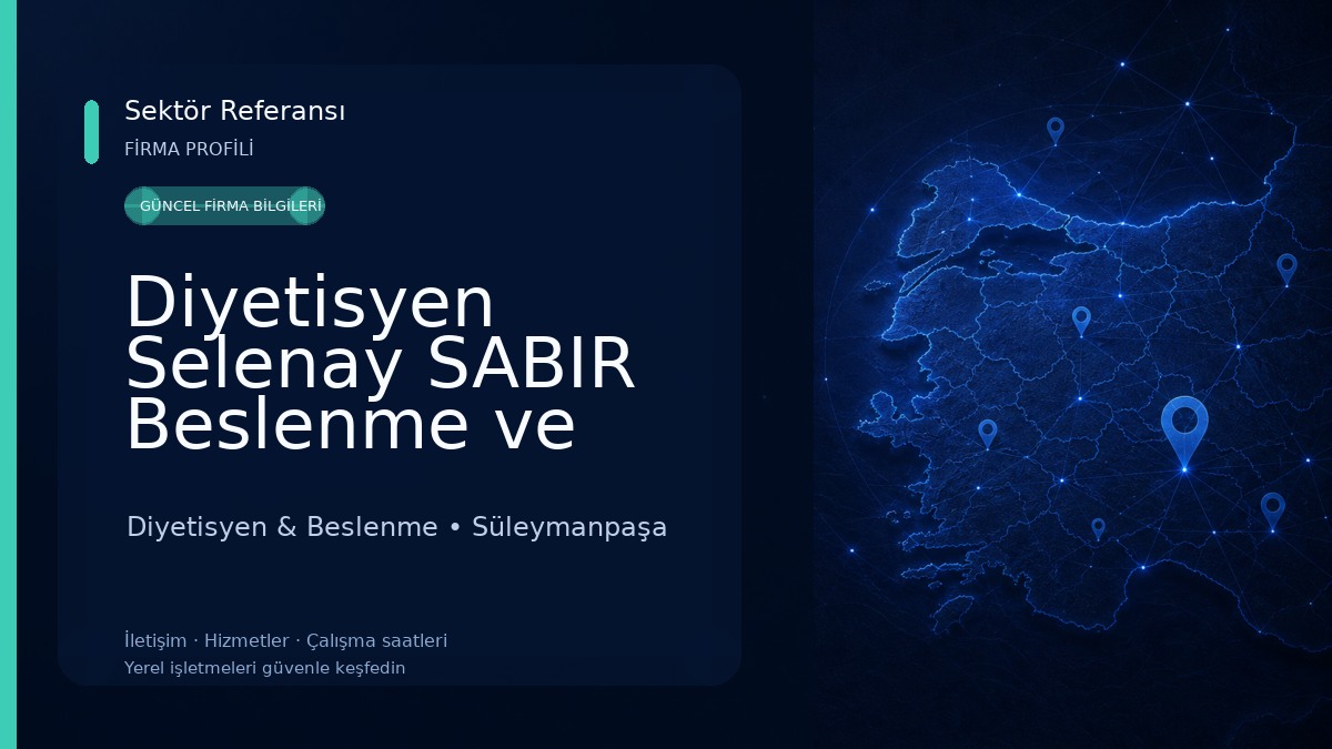 Diyetisyen Selenay SABIR Beslenme ve Diyet Danışmanlık Merkezi GENESİS PLAZA Diyetisyen & Beslenme